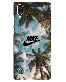Чехол для ZTE Blade A51 Lite с картинкой «Тропический принт Nike» Чехол для ZTE Blade A51 Lite с картинкой «Тропический принт Nike»