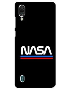 Чехол для ZTE Blade A51 Lite с картинкой «NASA — классика Red Blue» Чехол для ZTE Blade A51 Lite с картинкой «NASA — классика Red Blue»