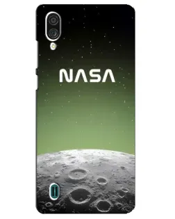 Чехол для ZTE Blade A51 Lite с картинкой «NASA — лунный градиент» Чехол для ZTE Blade A51 Lite с картинкой «NASA — лунный градиент»