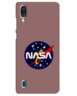 Чехол для ZTE Blade A51 Lite с картинкой «NASA — ретро космос» Чехол для ZTE Blade A51 Lite с картинкой «NASA — ретро космос»