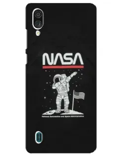Чехол для ZTE Blade A51 Lite с картинкой «NASA — шагаем по Луне» Чехол для ZTE Blade A51 Lite с картинкой «NASA — шагаем по Луне»