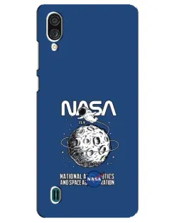 Чехол для ZTE Blade A51 Lite с картинкой «NASA — лунная миссия» Чехол для ZTE Blade A51 Lite с картинкой «NASA — лунная миссия»