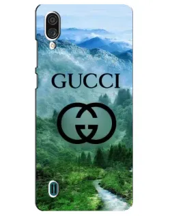Чехол для ZTE Blade A51 Lite с картинкой «Gucci — горный пейзаж» Чехол для ZTE Blade A51 Lite с картинкой «Gucci — горный пейзаж»