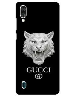 Чехол для ZTE Blade A51 Lite с картинкой «Gucci — серебряный лев» Чехол для ZTE Blade A51 Lite с картинкой «Gucci — серебряный лев»