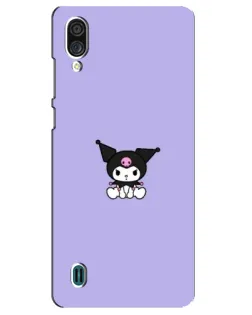 Чехол для ZTE Blade A51 Lite с картинкой «Kuromi — фиолетовый минимализм» Чехол для ZTE Blade A51 Lite с картинкой «Kuromi — фиолетовый минимализм»