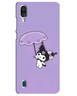 Чехол для ZTE Blade A51 Lite с картинкой «Kuromi с зонтиком» Чехол для ZTE Blade A51 Lite с картинкой «Kuromi с зонтиком»