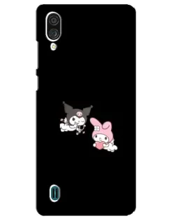 Чехол для ZTE Blade A51 Lite с картинкой «My Melody и Kuromi» Чехол для ZTE Blade A51 Lite с картинкой «My Melody и Kuromi»