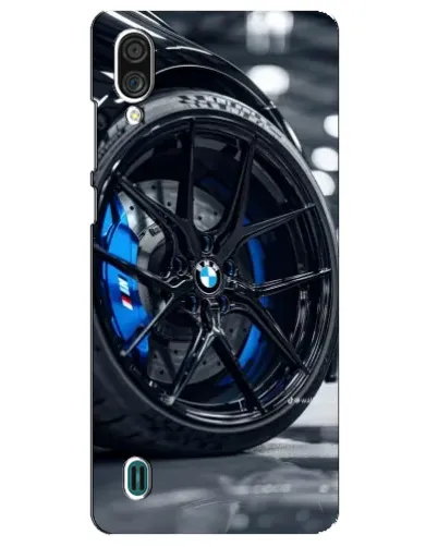 Чехол для ZTE Blade A51 Lite с картинкой «Колесо BMW вблизи»