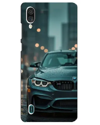 Чехол для ZTE Blade A51 Lite с картинкой «BMW в огнях города»