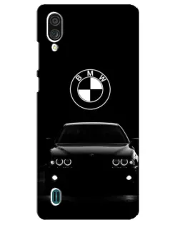 Чехол для ZTE Blade A51 Lite с картинкой «BMW — взгляд из темноты»