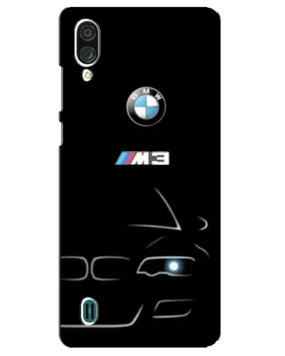 Чехол для ZTE Blade A51 Lite с картинкой «Минималистичный принт BMW M3»
