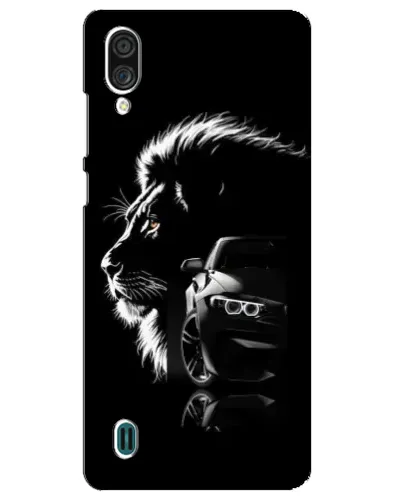 Чехол для ZTE Blade A51 Lite с картинкой «BMW и лев»