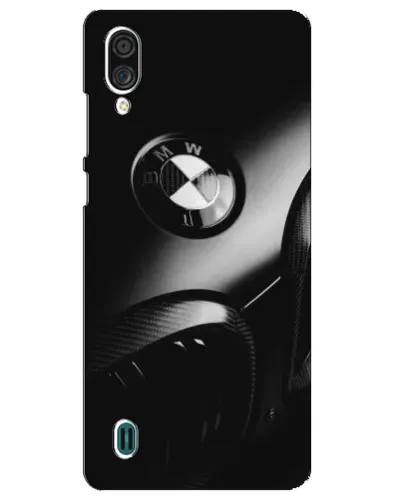 Чехол для ZTE Blade A51 Lite с картинкой «Эмблема BMW — макро»