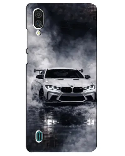 Чехол для ZTE Blade A51 Lite с картинкой «BMW сквозь туман»