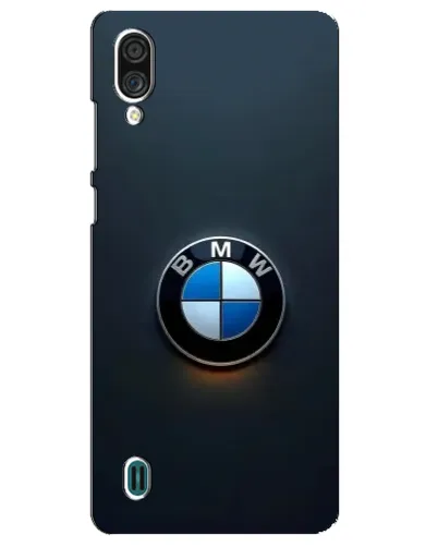 Чехол для ZTE Blade A51 Lite с картинкой «Логотип BMW — минимализм»