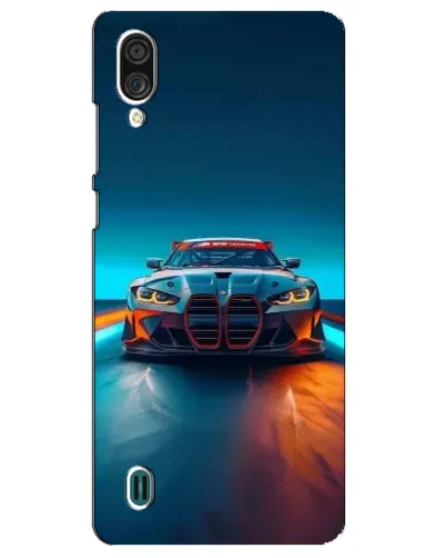 Чехол для ZTE Blade A51 Lite с картинкой «BMW — огни неона» Чехол для ZTE Blade A51 Lite с картинкой «BMW — огни неона»