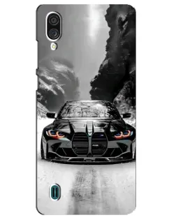 Чехол для ZTE Blade A51 Lite с картинкой «BMW — акварельный дрифт» Чехол для ZTE Blade A51 Lite с картинкой «BMW — акварельный дрифт»