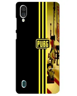 Чехол для ZTE Blade A51 Lite с картинкой «PUBG — камуфляжный шлем»