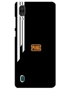 Чехол для ZTE Blade A51 Lite с картинкой «PUBG — вертикальные линии»