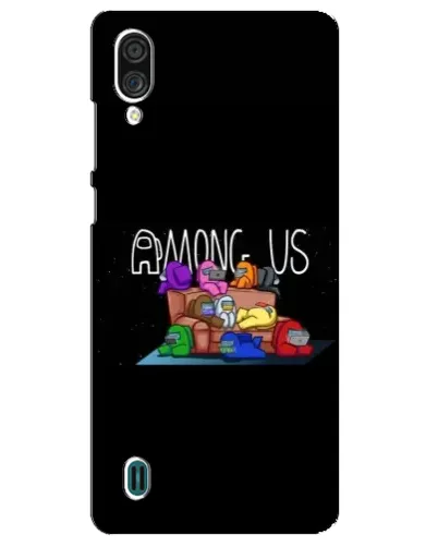 Чехол для ZTE Blade A51 Lite с картинкой «Логотип Among Us»