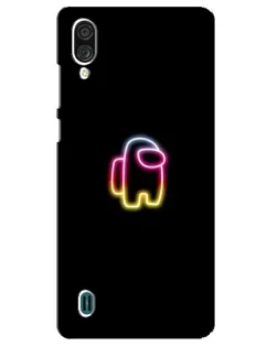 Чехол для ZTE Blade A51 Lite с картинкой «Among Us градиент»