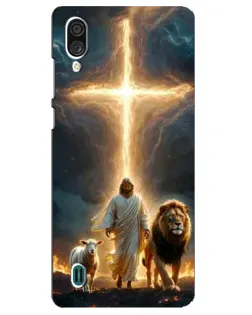 Чехол для ZTE Blade A51 Lite с картинкой «Лев Иуды и Свет»