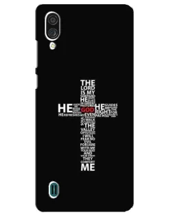 Чехол для ZTE Blade A51 Lite с картинкой «Текстовый крест» Чехол для ZTE Blade A51 Lite с картинкой «Текстовый крест»