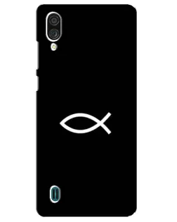 Чехол для ZTE Blade A51 Lite с картинкой «Символ рыбы Jesus» Чехол для ZTE Blade A51 Lite с картинкой «Символ рыбы Jesus»