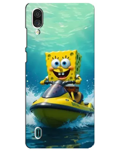 Чохол для ZTE Blade A51 Lite з картинкою «Спанч Боб на гідроциклі» Чохол для ZTE Blade A51 Lite з картинкою «Спанч Боб на гідроциклі»
