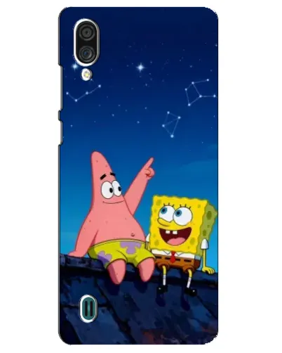 Чохол для ZTE Blade A51 Lite з картинкою «Губка Боб та Патрік вночі» Чохол для ZTE Blade A51 Lite з картинкою «Губка Боб та Патрік вночі»