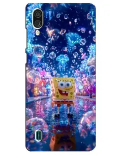 Чохол для ZTE Blade A51 Lite з картинкою «Неоновий океан»