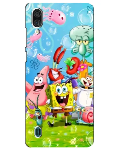 Чехол для ZTE Blade A51 Lite с картинкой «Губка Боб и друзья» Чехол для ZTE Blade A51 Lite с картинкой «Губка Боб и друзья»