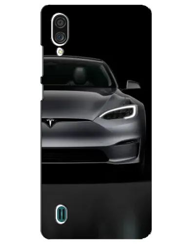 Чехол для ZTE Blade A51 Lite с картинкой «Tesla Model S Look»