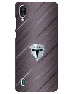 Чехол для ZTE Blade A51 Lite с картинкой «Металлическая текстура Tesla» Чехол для ZTE Blade A51 Lite с картинкой «Металлическая текстура Tesla»