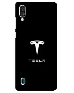 Чехол для ZTE Blade A51 Lite с картинкой «Tesla White Logo» Чехол для ZTE Blade A51 Lite с картинкой «Tesla White Logo»