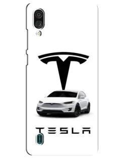 Чехол для ZTE Blade A51 Lite с картинкой «Tesla White Style» Чехол для ZTE Blade A51 Lite с картинкой «Tesla White Style»
