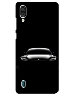 Чехол для ZTE Blade A51 Lite с картинкой «Фары Tesla Night» Чехол для ZTE Blade A51 Lite с картинкой «Фары Tesla Night»