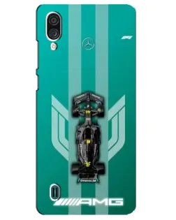 Чехол для ZTE Blade A51 Lite с картинкой «Mercedes AMG Petronas»