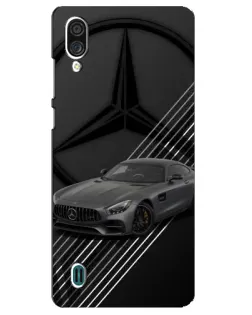 Чехол для ZTE Blade A51 Lite с картинкой «Mercedes AMG — графика»
