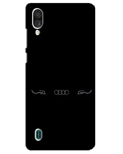 Чехол для ZTE Blade A51 Lite с картинкой «Audi — световой подпись»