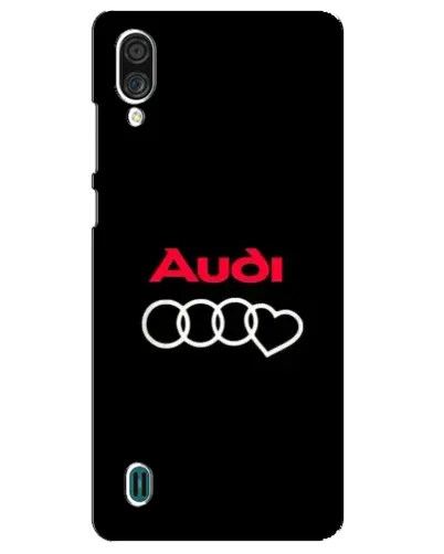 Чехол для ZTE Blade A51 Lite с картинкой «Логотип Audi Heart»