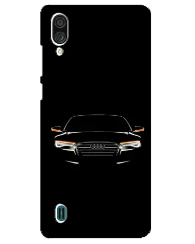 Чехол для ZTE Blade A51 Lite с картинкой «Audi — ночной контур»
