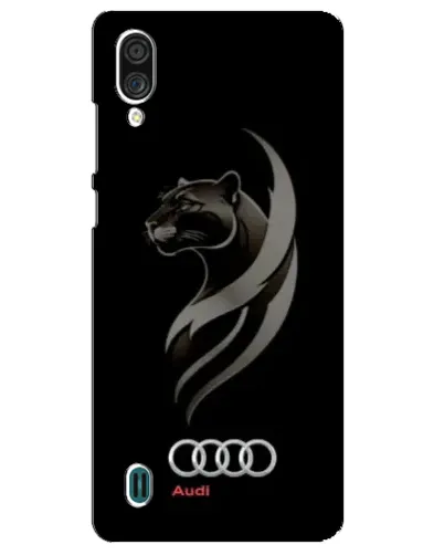 Чехол для ZTE Blade A51 Lite с картинкой «Графика — пантера и Audi»