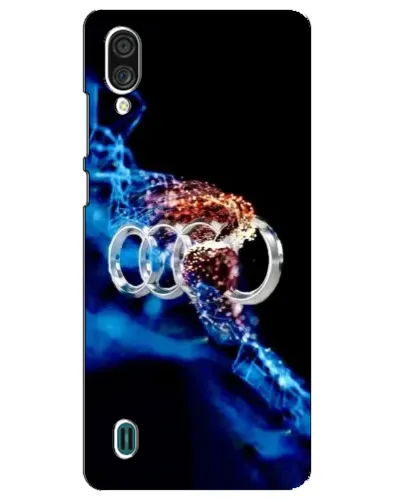 Чехол для ZTE Blade A51 Lite с картинкой «Энергия лого Audi»