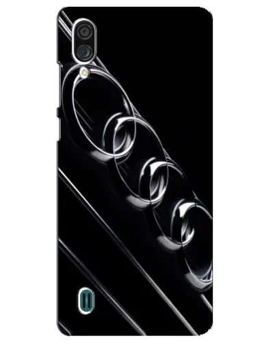Чехол для ZTE Blade A51 Lite с картинкой «Audi — абстрактные кольца»