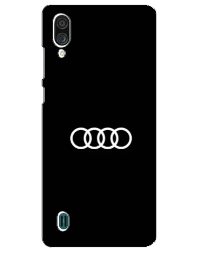 Чехол для ZTE Blade A51 Lite с картинкой «Audi White Logo»