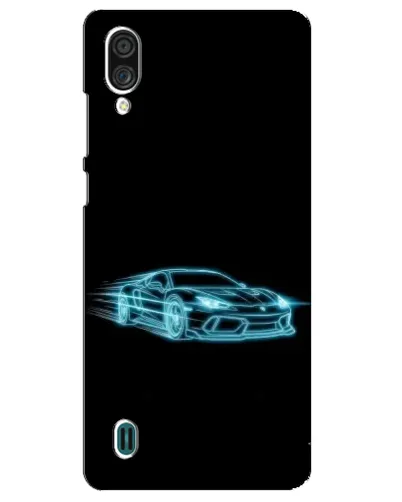 Чехол для ZTE Blade A51 Lite с картинкой «Неоновый контур Lamborghini» Чехол для ZTE Blade A51 Lite с картинкой «Неоновый контур Lamborghini»