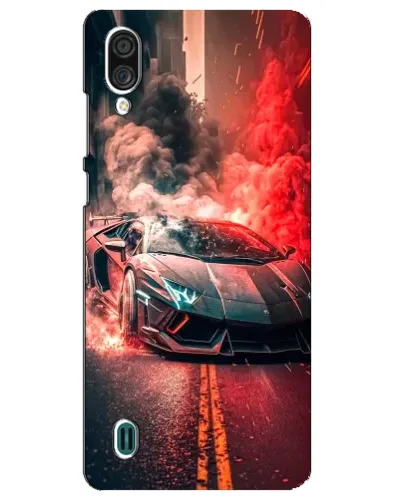 Чехол для ZTE Blade A51 Lite с картинкой «Lamborghini красный дым» Чехол для ZTE Blade A51 Lite с картинкой «Lamborghini красный дым»