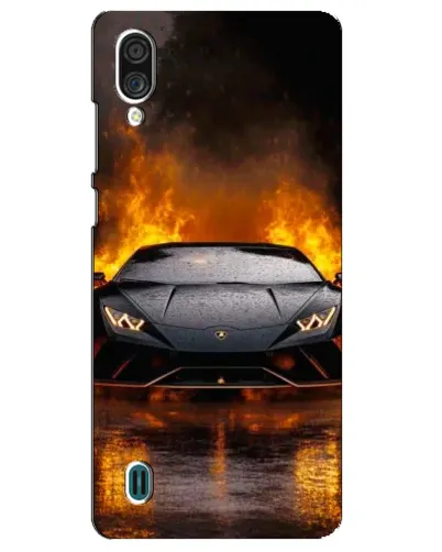 Чехол для ZTE Blade A51 Lite с картинкой «Lamborghini в огне» Чехол для ZTE Blade A51 Lite с картинкой «Lamborghini в огне»