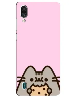 Чехол для ZTE Blade A51 Lite с картинкой «Pusheen и печенье» Чехол для ZTE Blade A51 Lite с картинкой «Pusheen и печенье»